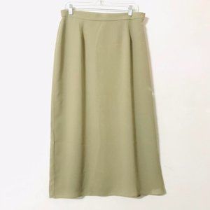 Vintage maxi pistachio sage green